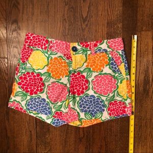 Lilly Pulitzer Callahan floral shorts size 2